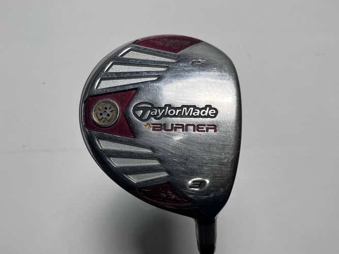 TaylorMade Burner Steel 2007 3 Fairway Wood 15* REAX 50g Stiff Graphite Mens RH