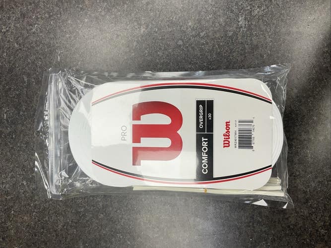 Wilson Pro Overgrip 60 Pack (White)