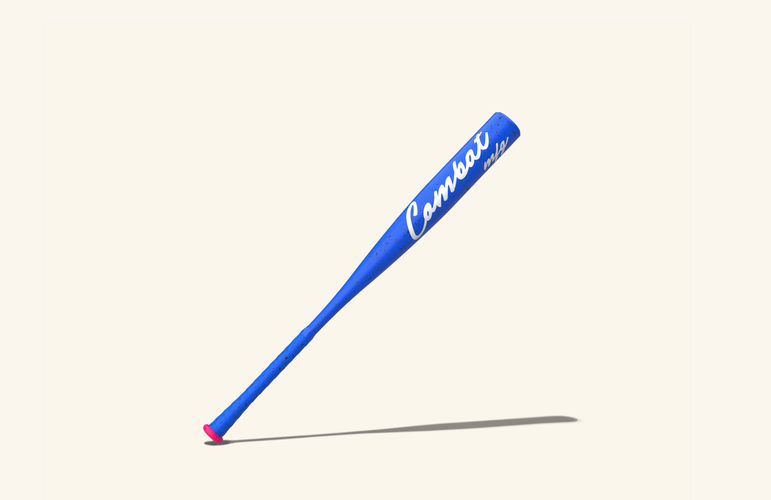 2026 Combat MFG Spec A1 Alloy BBCOR " Cookie Monster" Certified Bat (-3) 30 oz 33" (New)