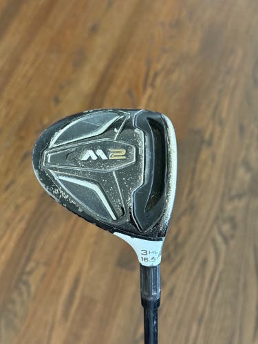Men's TaylorMade M2 Right Handed Fairway Wood Regular Flex 3 Wood Graphite Shaft (Used)