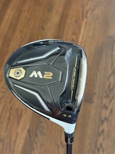 Men's TaylorMade M2 Right Handed Driver Regular Flex 9.5 Loft Graphite Shaft (Used)