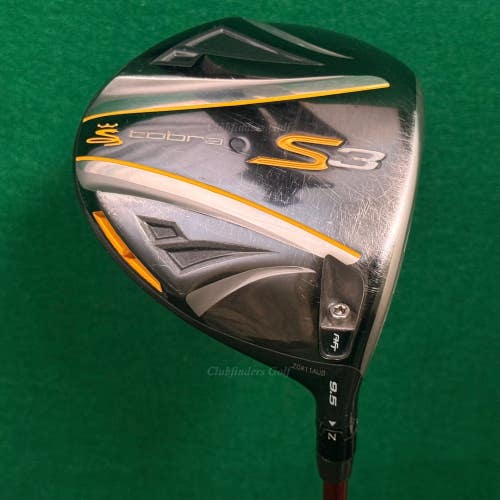 Cobra S3 9.5 Driver Cobra Aldila NV F-Speed 55g Graphite Stiff
