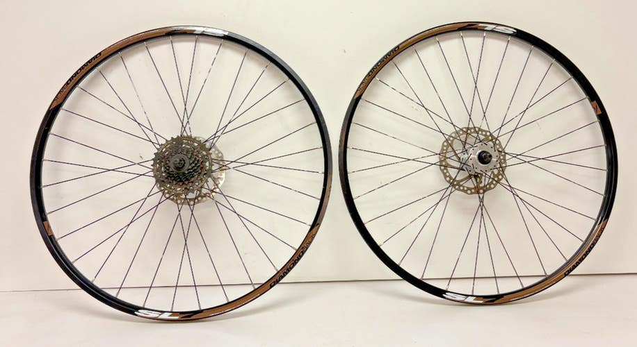 Diamondback SL7 7-Speed 32-Spoke Black Aluminum Disc Brake QR 29er Wheelset