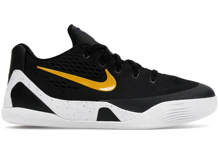 Size 6Y - Nike Kobe 9 EM Low TB Black University Gold (GS) FV3607-003