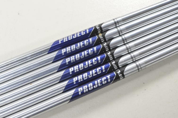 Project X Rifle Precision Stiff Flex 6pc Uncut Iron Shaft Set .355 Steel #218788