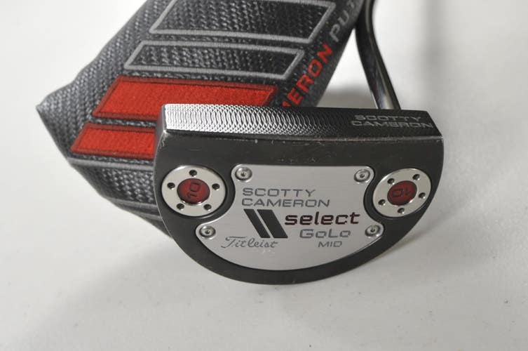 Titleist 2012 Scotty Cameron Select GOLO Mid 34" Putter RH Steel #218830