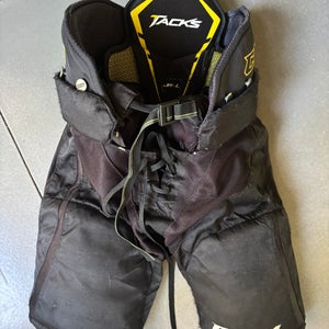 Junior Large CCM Tacks Hockey Goalie Pants (Used)