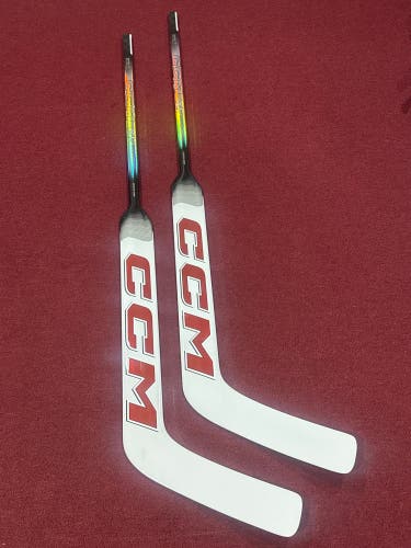 2 Pack CCM XF Pro Regular Goalie Stick P4 25" Paddle Pro Stock (New) Item#LH2PGS