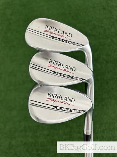 Kirkland Signature Milled Face Technology 3 Wedge Set (52, 56, & 60 Degrees)