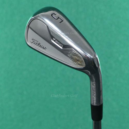 Titleist 2021 T200 Forged Single 5 Iron AMT Tour White R300 Steel Regular *READ*