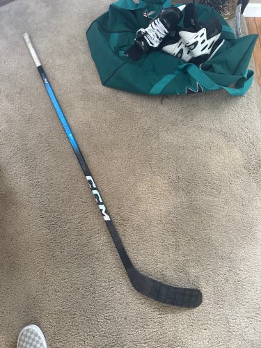 Senior CCM JetSpeed FT8 Pro Right Handed Hockey Stick P92 110 Flex Pro Stock (Used)