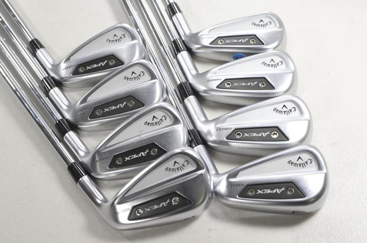 Callaway Apex Ai300 4-PW,AW Iron Set Stiff Flex RH KBS Tour Lite Steel # 203187
