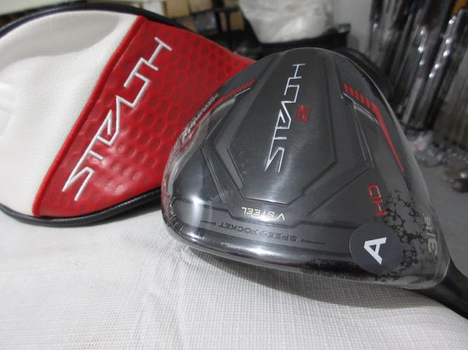 Left-Handed TaylorMade Stealth 2 HD 3-Wood - 16* - Senior Flex Graphite - NEW
