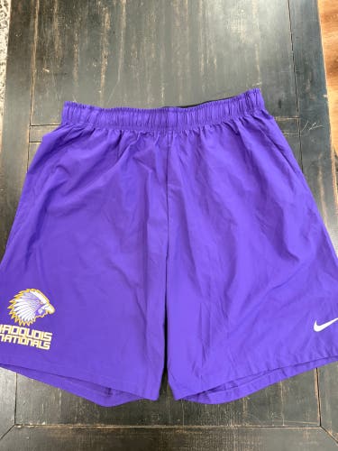 Haudenousaunee Nationals Purple Men's Nike Shorts