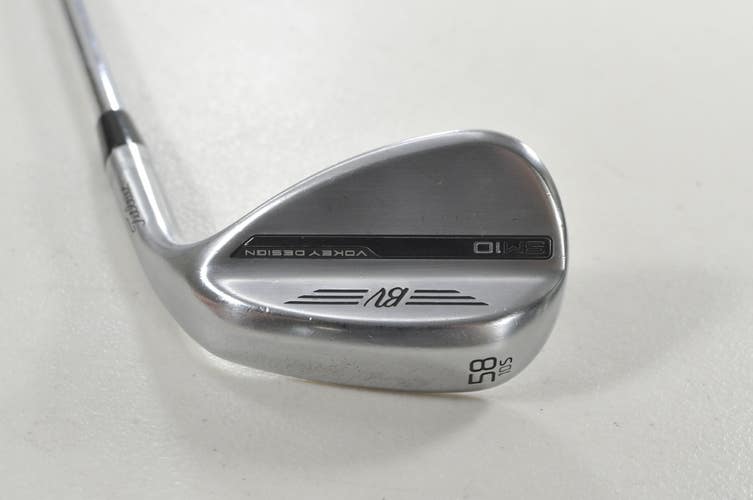 Titleist Vokey SM10 Tour Chrome 58*-10S Wedge Right BV Wedge Flex Steel #219041
