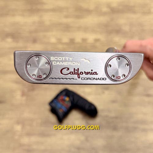Scotty Cameron California Coronado Putter w/ Headcover, 35" (3051)