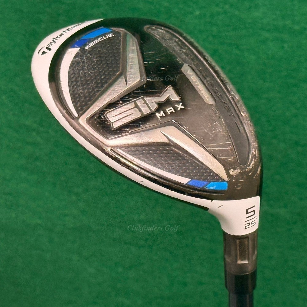 TaylorMade SIM MAX 25 5 Hybrid Fujikura Ventus Blue 6-R Graphite