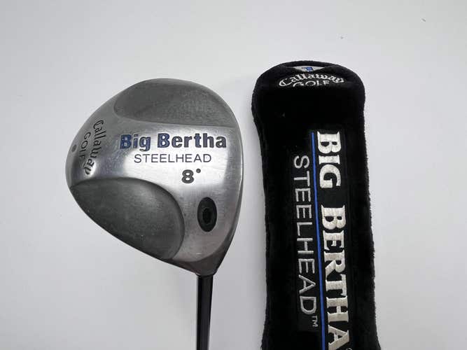 Callaway Steelhead Driver 8* RCH 99 Firm Graphite Mens RH HC