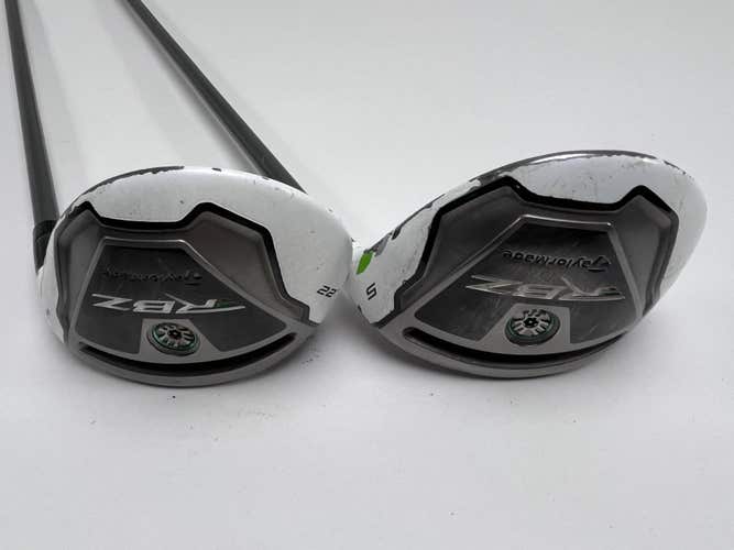 TaylorMade RocketBallz 4 & 5 Hybrid Set 22* 25* Ladies Graphite Womens RH