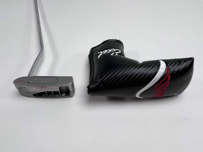 LEFTY Edel E-2 Torque Balanced Platinum Putter 34" Mens LH HC