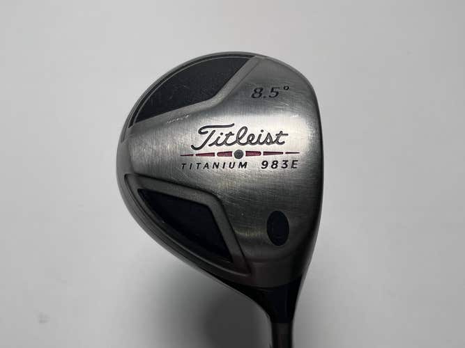 Titleist 983 E Driver 8.5* Aldila NV Green 65g Stiff Graphite Mens RH