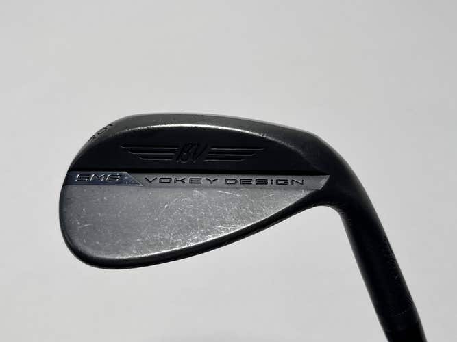 Titleist Vokey SM8 Jet Black Wedge 56* 8 Bounce M-Grind Wedge Steel Mens RH