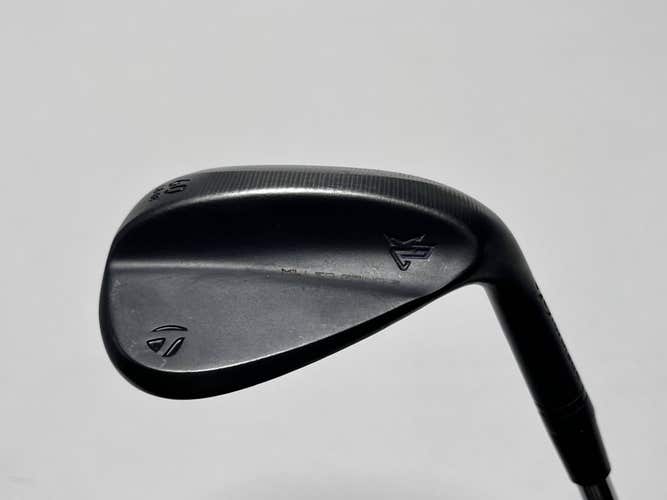 TaylorMade Milled Grind 3 Raw Black Wedge 60* 8 Bounce LB 6.5 X-Stiff Steel RH