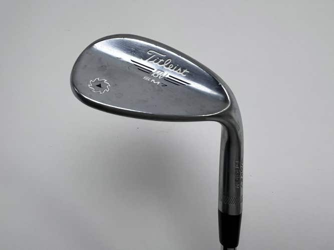 Titleist Vokey SM7 Tour Chrome Sand Wedge SW 56* 10 Bounce S-Grind Wedge RH