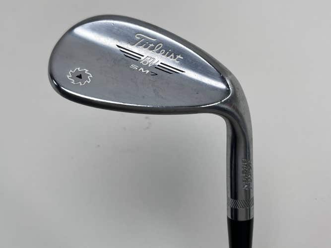 Titleist Vokey SM7 Tour Chrome Sand Wedge SW 56* 10 Bounce S-Grind Wedge RH