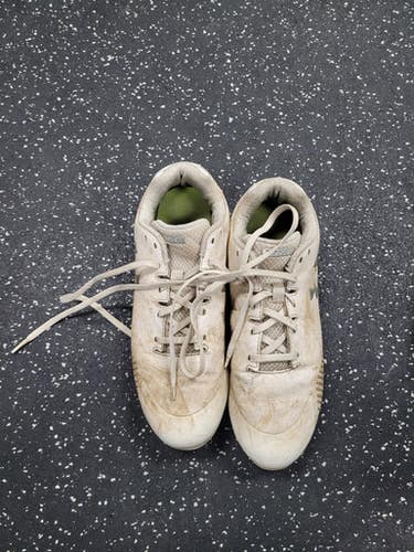 Used Under Armour LAX Cleats Womens White Senior 8.5 11849-S000040247