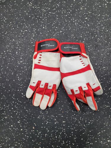 Used BB/SB Batting Gloves White XL 11849-S000040246