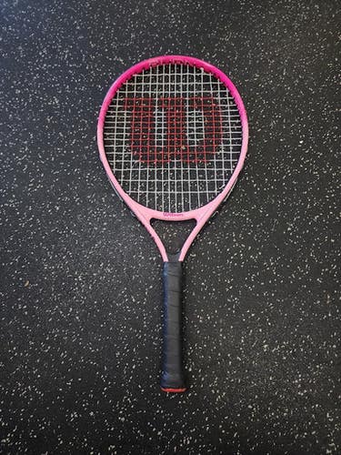 Used Wilson BURN Girls Tennis Racquet Pink 23" 11849-S000040230