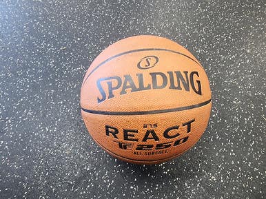 Used Spalding REACT TF 250 Basketball Youth Indoor 27 1/2" 11849-S000040227