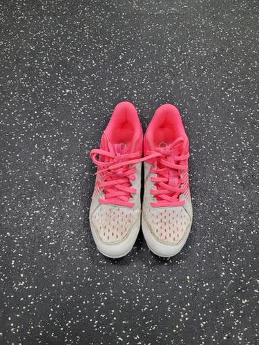 Used Under Armour LEADOFF BB/SB Cleats Pink Junior 03 11849-S000040228