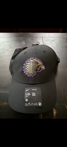 Haudenousaunee Nationals Black Adult Unisex One Size Fits All Nike Hat (New)