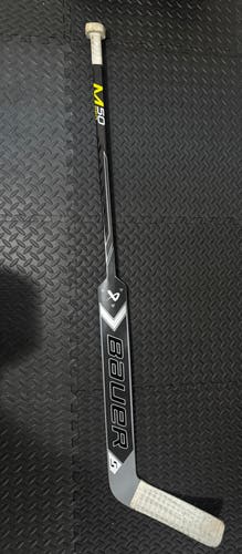 Senior Bauer Supreme M50 Pro Regular Goalie Stick 27" Paddle (Used)
