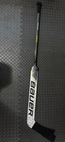 Senior Bauer Supreme Mach Regular Goalie Stick 27" Paddle Pro Stock (Used)