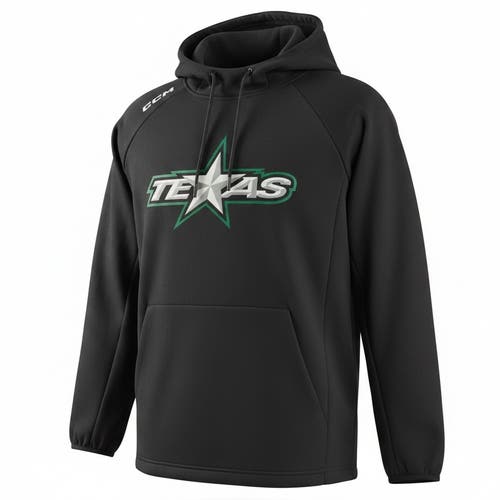 Texas Stars Black CCM Hoodie (New) 2894