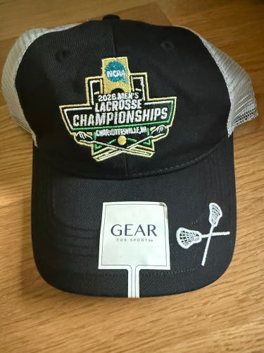 2026 NCAA Lacrosse Championship weekend Black Adult Unisex Hat (New)