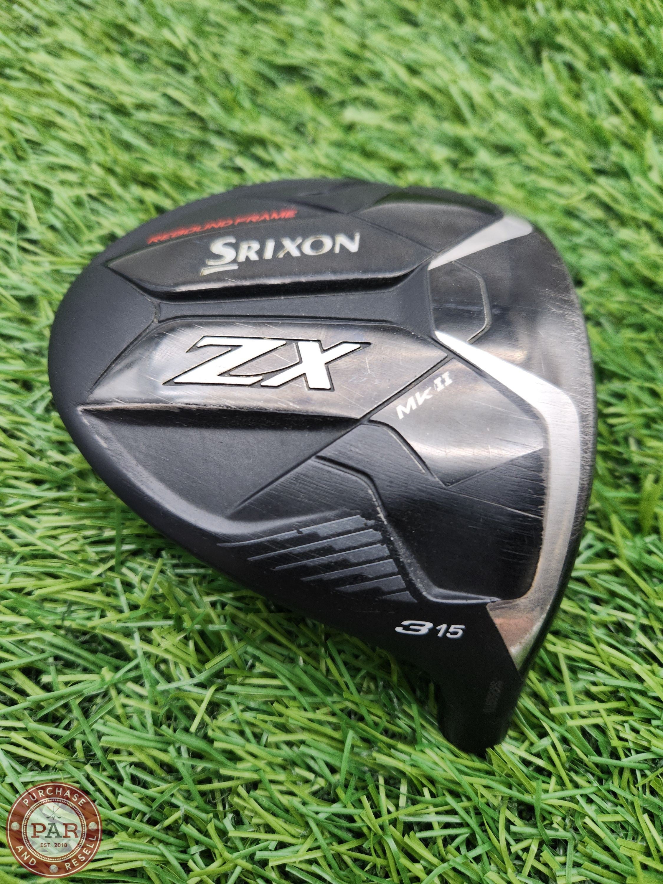 2023 SRIXON ZX MKII 3 WOOD 15* CLUBHEAD ONLY +HC GOOD