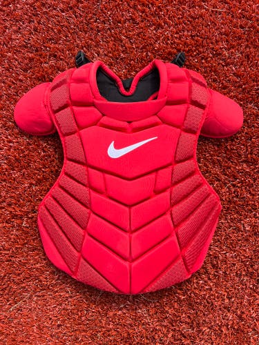 17” Red Nike Diamond Elite Catcher's Chest Protector (Used)