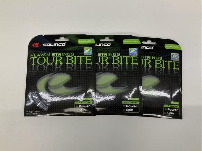 Solinco Tour Bite 16L Grey 3 Pack