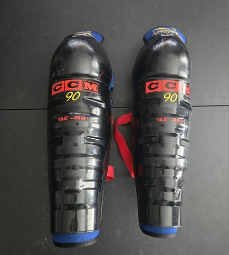 CCM Powerline 90 Shin Guards 15.5"
