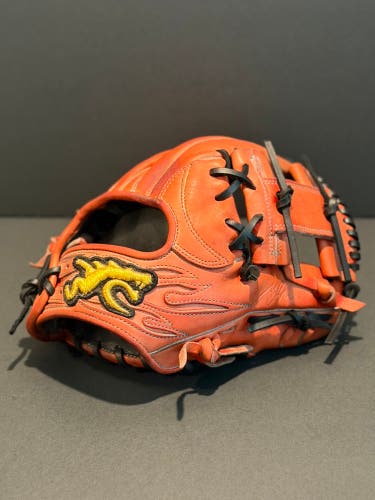 Rare Custom Japanese RYU RH Infield Baseball Glove 11.5" MIJ (Used)