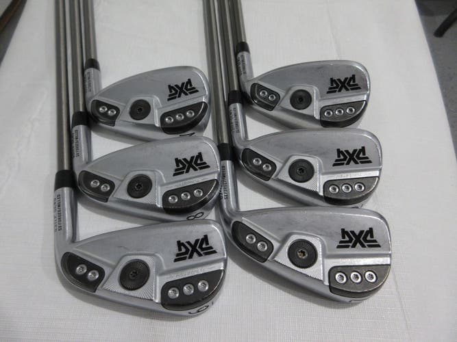 PXG 0311P Gen5 Iron Set - 6-PW, GW - SteelFiber fc90 Stiff Flex Graphite