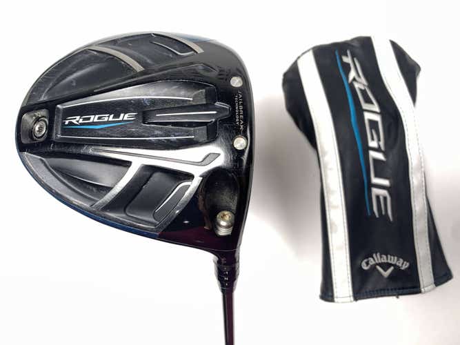 Callaway Rogue Driver 9* UST Mamiya Recoil ES 450 F4 Stiff Graphite Mens RH HC