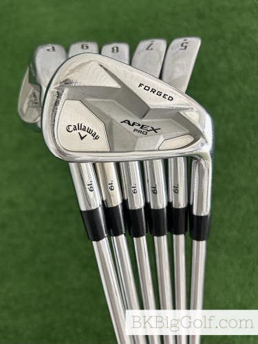 Callaway Apex Pro 19 Forged Iron Set 5-P / NS Pro 95 Stiff