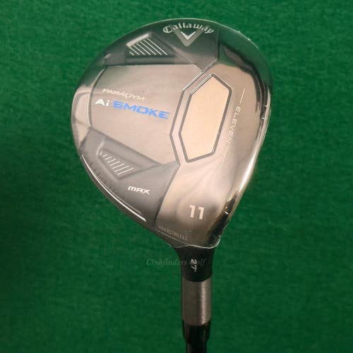 NEW Callaway Paradym Ai Smoke Max 27 Fairway 11 Wood Tensei Blue Seniors w/HC