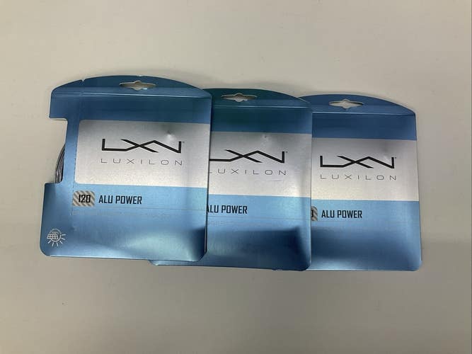 Luxilon 120 ALU Power Grey 3 Pack