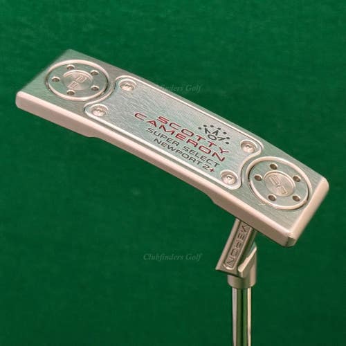 Scotty Cameron '23 Super Select Newport 2+ 33" Putter w/Super Stroke & HC